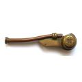 VINTAGE BRASS NAVY BOSUNS CALL WHISTLE 90X20