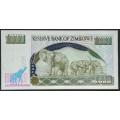 ZIMBABWE 2003 1000 DOLLARS EF+