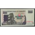 ZIMBABWE 1995 100 DOLLARS EF+
