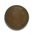 GREAT BRITAIN 1860 1/4 PENNY
