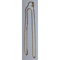 9CT GOLD CHAIN 2.5 GRAMS 440MM