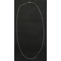STERLING SILVER CHAIN 2G 460MM