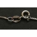 STERLING SILVER ITALY CHAIN 450MM 1.8 GRAMS