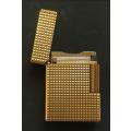 DEPONT LIGHTER - 20 MIC. GOLD PLATED - GOOD WORKING CONDITION 35X45MM