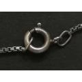 STERLING SILVER CHAIN 430MM 3.6 GRAMS