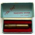 *THE TINY* TELESCOPIC WRITER PROPELLING PENCIL *OPEN 85MM*