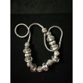 Pandora Necklace and Bracelet Set.
