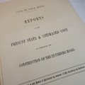 1856 Cape of Good Hope reports on the present state and estimated cost of the Zuurberg road