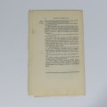 1866 Cape of Good Hope report of the select committee on the petition of Mr E.H. Coleridge