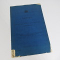 1910 War Casualty report blue book