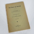 Een eeuw  van onrecht  -FW Reitz -Printed in 1900 in book form together with the original manuscript