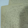 Rare lot of letters by the Coetzee family between the husband in Diyatalawa camp in Ceylon and wife