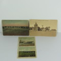 3 Antique DSWA postcards with scenes from Keetmanshoop, South West Africa