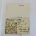 2 Antique DSWA postcards with scenes from Rehoboth, South West Africa