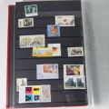 Stamp album in very good condition - 30 Pages - DDR and some other stamps - Unresearched