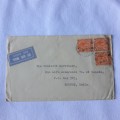 Airmail cover from London to Madras, India with 3x twopence stamps - Dated 4 November 1932