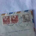 Airmail cover from Stockholm, Sweden to Johannesburg, South Africa - Dated 17 March 1955