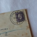Registered postal cover from Omakau, New Zealand to Dunedin, New Zealand - 26 March 1935
