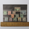 Southern Rhodesia lot of 13 stamps - Unchecked