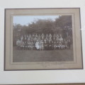 Framed picture of Learners and Personal of Falmouth Selwood House, Cornwall - Late 1800`s