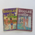 Giggles and Gags no 17 and no 57(well used) free