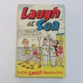 Vintage Cartoon book - Laugh at sea