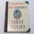 Ed Fisher`s first Folio of cartoons hardcover 1959 New Yorker magazine