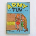 Vintage cartoon book Army Fun - February 1967
