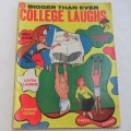 College Laughs cartoon and joke book April 1962