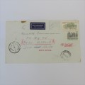 Airmail cover Germany to Witbank South Africa
