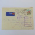 Airmail letter from Hermanus, South Africa to Norwood, South Australia