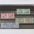 1938 Voortrekker Centenary SACC 75-78 pairs hinged mint