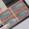 Commemoration of Voortrekkers SACC 79 and 80 hinged mint - Blocks of 4