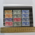 Lot of 12 George 6 Coronation stamps mint hinged