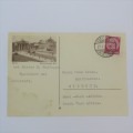 1935 Pre WW2 Postcard from Egelsbach, Germany to Windhoek, South West Africa