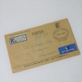 Southern Rhodesia Royal visit date stamp 17 May 1960 on registered airmail post