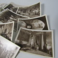 Lot of 12 vintage pictures of Warwick Castle United Kingdom