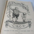1938 Bound volume of Punch magazine - Jan to June and Jul to Dec - some damage