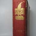 1909 Bound Volume of Punch magazine - some damage