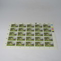 South Africa 24 July 1992 Sport stamps - Set of 6 full pages - 150 stamps in total - SACC 778-783