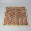 Centenary of the Cape SACC 143 - triangular stamps - full sheet