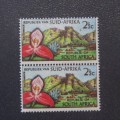 SACC 223 South Africa March 1963 Kirstenbosch Disa stamp 2 1/2 cent