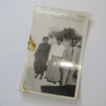 Lot of 5 photos of people of color 1940`s in Paarl Area - including soldiers postcard