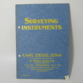 Carl Zeiss Surveying instruments booklet with 3D viewing glasses