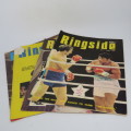 Boxing Magazine - Ringside no 1-4 - Scarce - No 3 with piece missing
