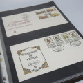 Lot of 45 Venda First day covers, sheets and other postal items in loose leaf album