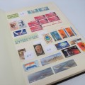 16 Page stamp album with South Africa mint stamps - Over 375 stamps - Some decent high value stamps