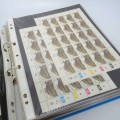 Loose leaf album with more than 120 South West Africa full sheets of stamps