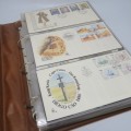 South West Africa First day cover album with various Philatelic items