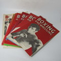 South Africa Boxing and Wrestling Magazine - No.s 1 to 12 with 3 and 8 missing - also Vol. 12 No. 1